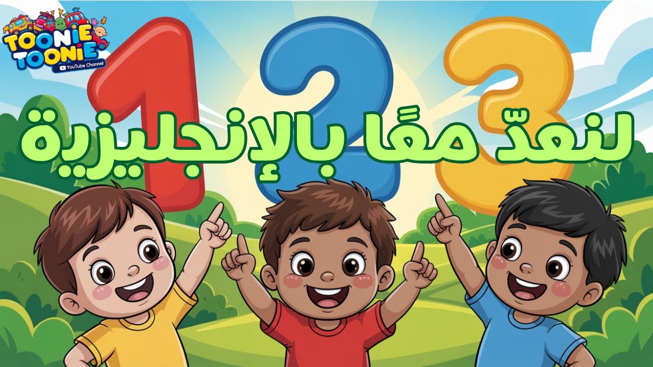 تعلم العد باللغة الإنجليزية | الإنجليزية للأطفال