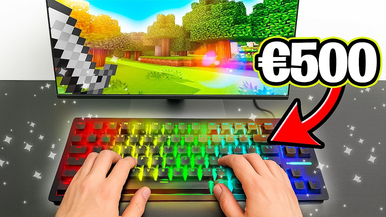 ich kaufe die TEUERSTE TASTATUR der WELT in Minecraft 😱