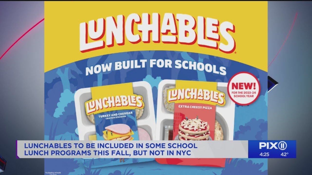 Lunchables could be sold in school cafeterias