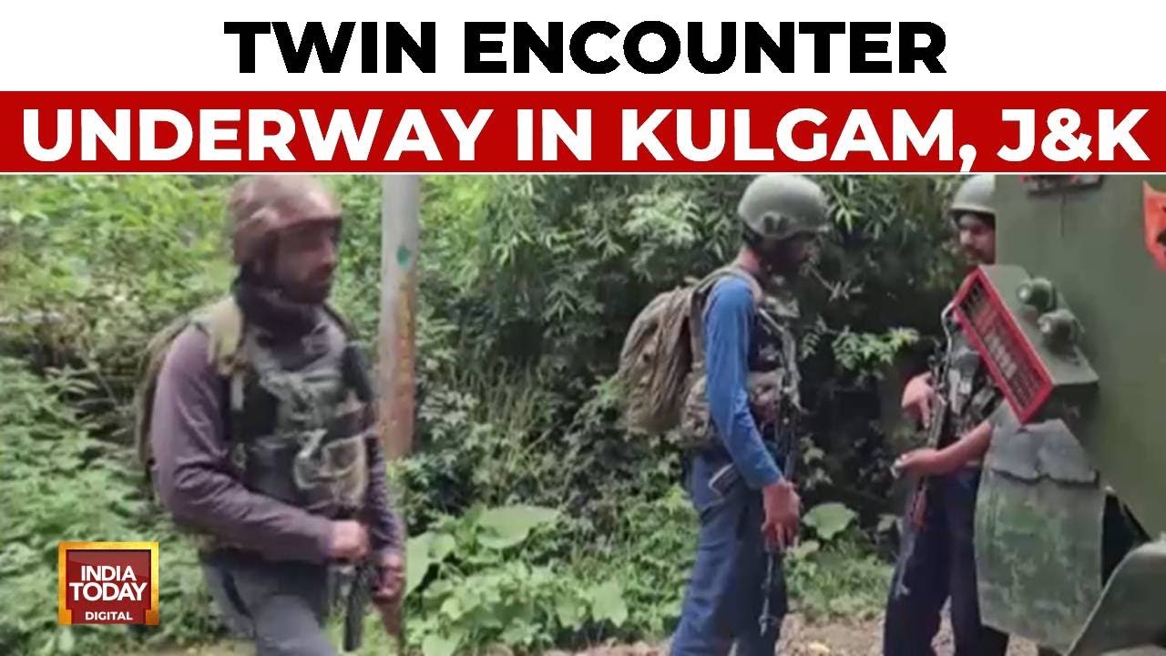 Encounter Between Forces & Terrorists In J&K's Kulgam, 1 Jawan Killed In Gunfight, Area Cordoned Off