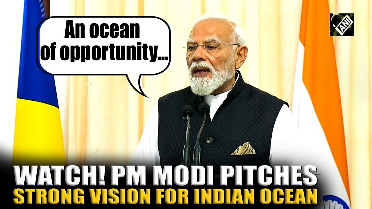 &lsquo;An ocean of opportunity&hellip;&rsquo;: PM Modi pitches strong vision for Indian Ocean amid middle east tensions