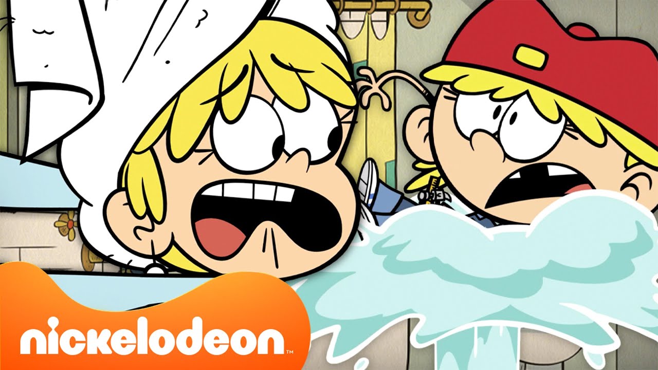 Loud House | De rommeligste badkamermomenten uit Huize Herrie! | Compilatie | Nickelodeon Nederlands