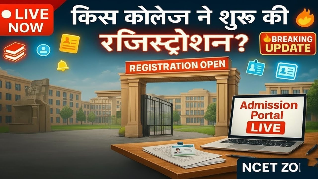 NCET| Latest Admission Update 2025