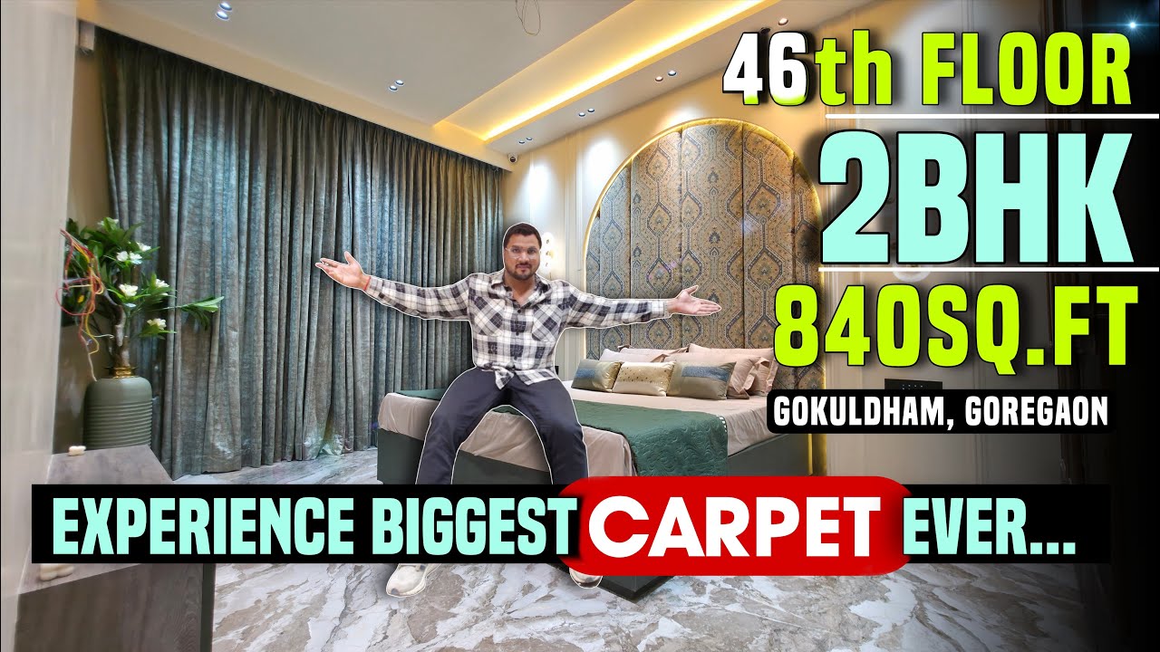 Goregoan 2BHK Flat Sale In Mumbai | Near Oberoi Mall | Biggest Carpet Of Goregoan