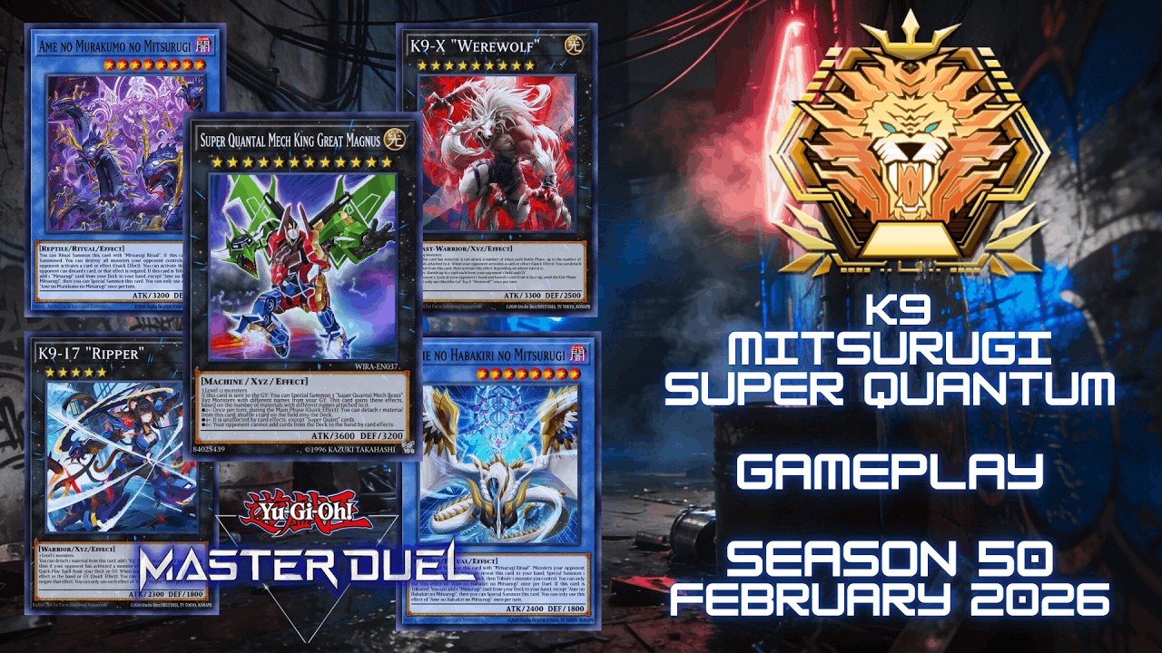 SEASON 50 BREAKTHROUGH : MASTER RANK-SUPER QUANTUM v META Yu-Gi-Oh! Master Duel Chronicles#47