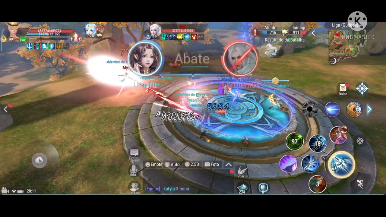 PW Mobile - GvG - Eternals VS Incans&aacute;veis