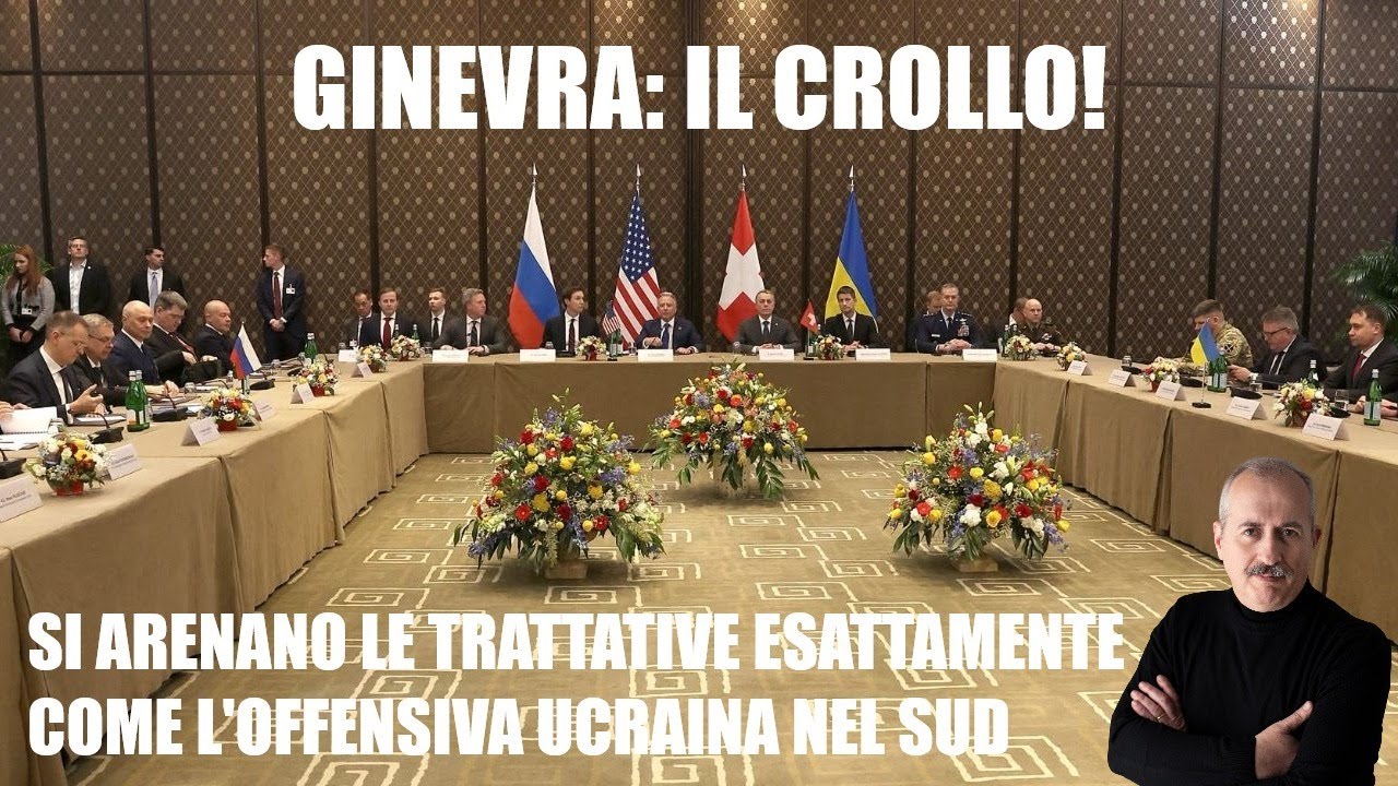 Ginevra il crollo! il fallimento dei colloqui di Ginevra va di pari passo con l'offensiva ucraina