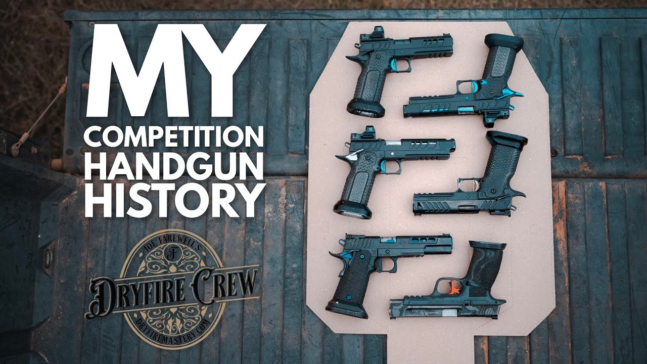 My Competition Pistols Through the Years!