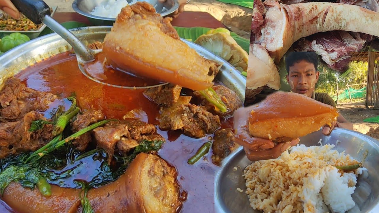ဝက်ပေါ်ရင်တော့ ဝက်မြှီး ဝက်ရိုး အကြိုက်ဆုံးပေါ့ဗျာ 🔥🤤🤤