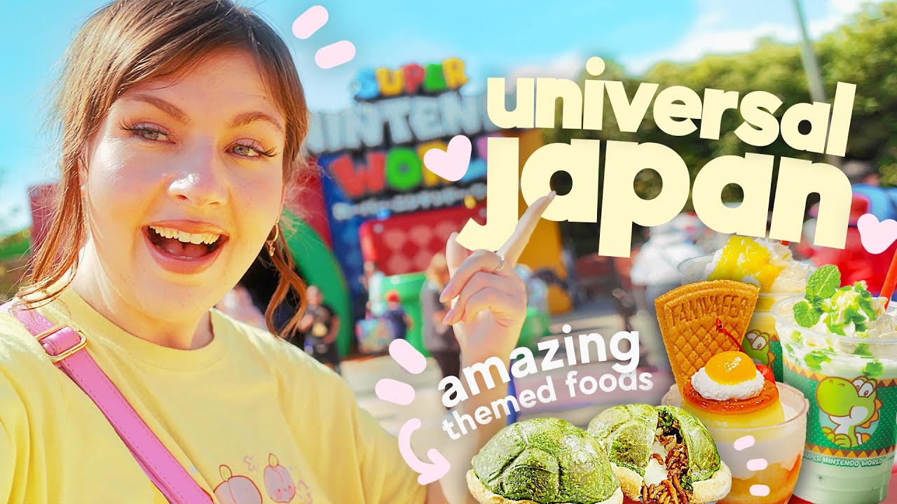 FIRST TIME AT UNIVERSAL STUDIOS IN JAPAN! 🇯🇵 EPIC Full Day with Super Nintendo World & Themed Foods!
