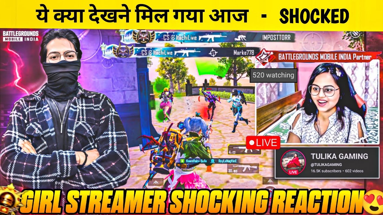 😍WOW!! I JOINED YOUTUBE GIRL LIVE STREAMER TEAM & GIRL GOT SHOCKED AFTER SEEING MY YT CHANNEL☠️