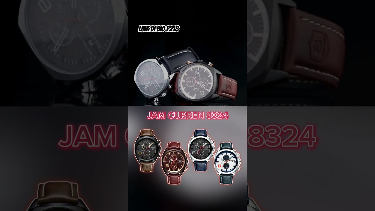 P218 -Jam Curren 8324 #jam #jamtangan #jamtangankeren #jamtanganpria #curren #jamcurren #jamoriginal
