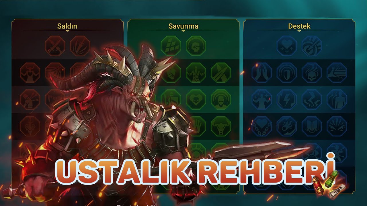 USTALIK REHBERİ - RAİD SHADOW LEGENDS TÜRKÇE