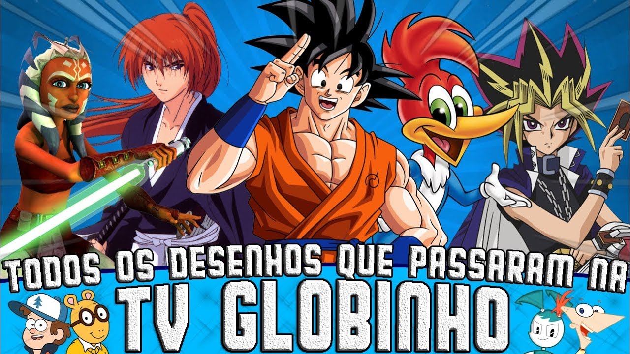 Todos os 130 DESENHOS que passaram na TV GLOBINHO