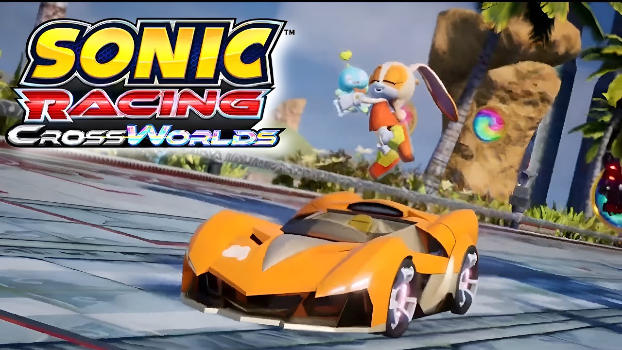 Sonic Racing Crossworlds 10 Minutes of Cream Racing Gameplay