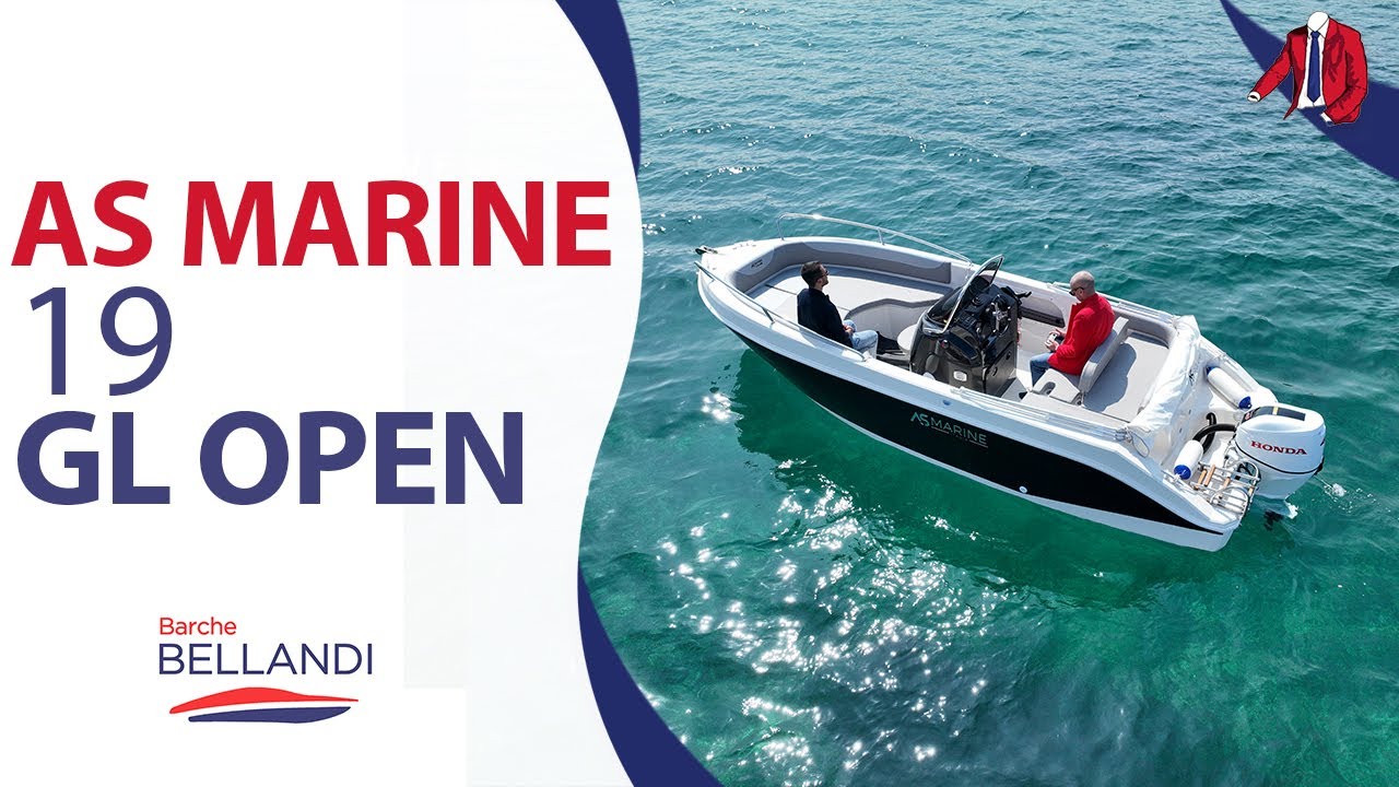 As Marine 19 Open GL: TEST sul Lago di Garda - Barche Bellandi