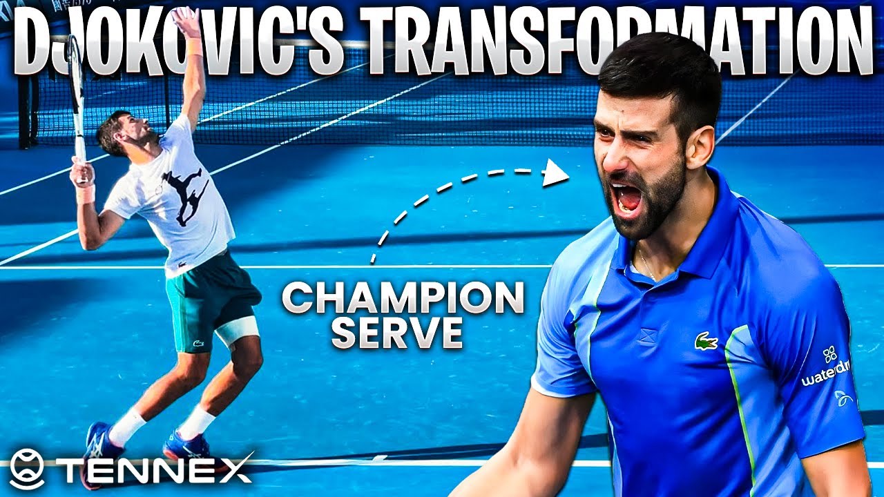 Novak Djokovic Serve Transformation / How Novak Turned a Troubled Serve into a Weapon Serve?