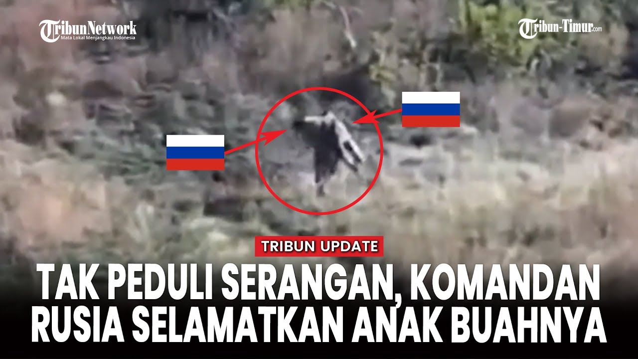 Aksi Heroik Komandan Rusia, Gendong Prajurit Terluka di Bawah Hujan Serangan Drone