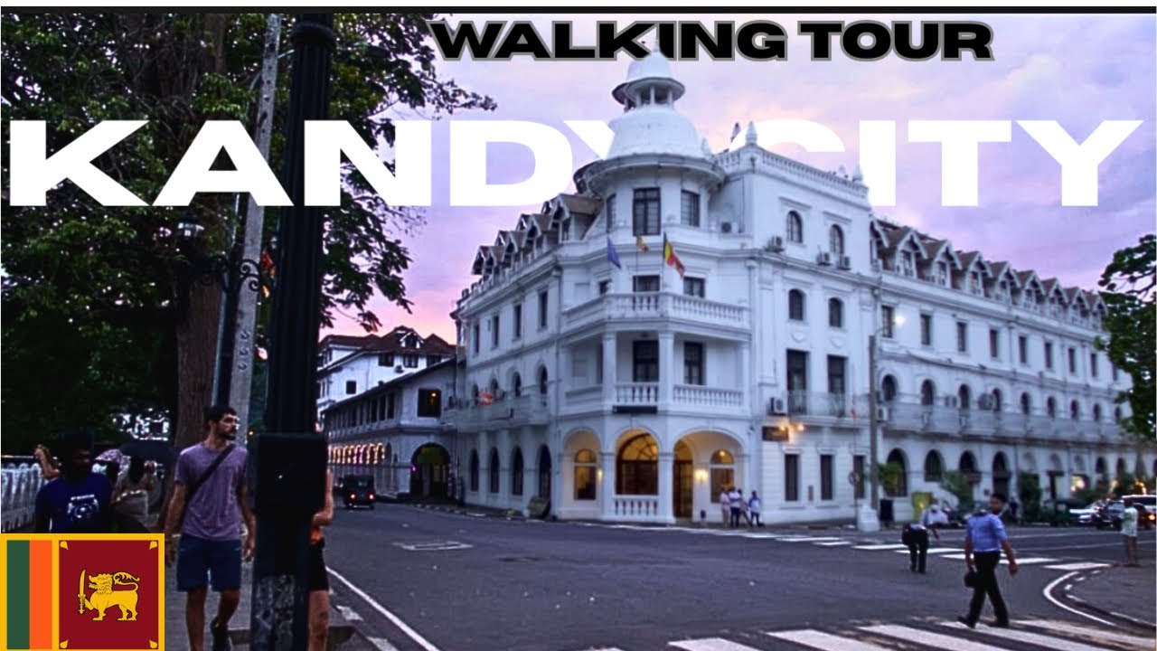 Walking Tour in Kandy(Sri Lanka)in2026 in 4K🇱🇰