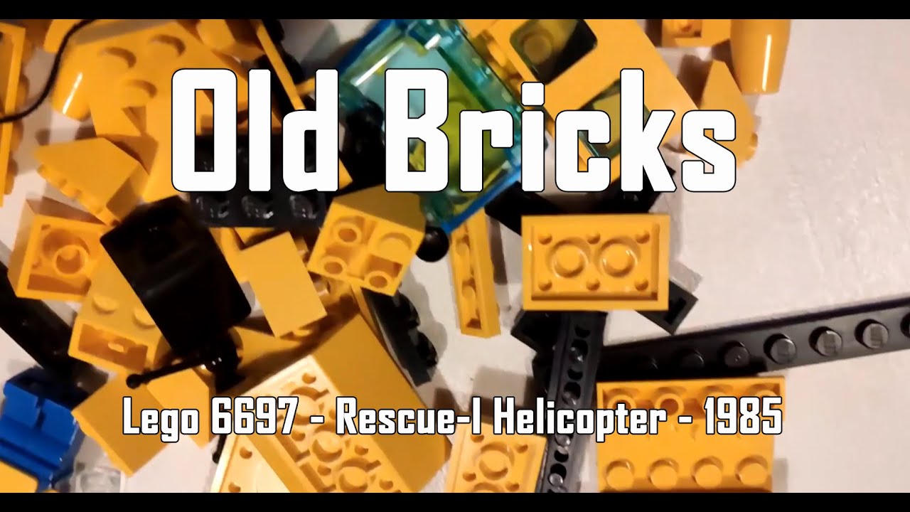 Lego 6697 Helicopter/Hubschrauber bauen - 1985 | Old Bricks