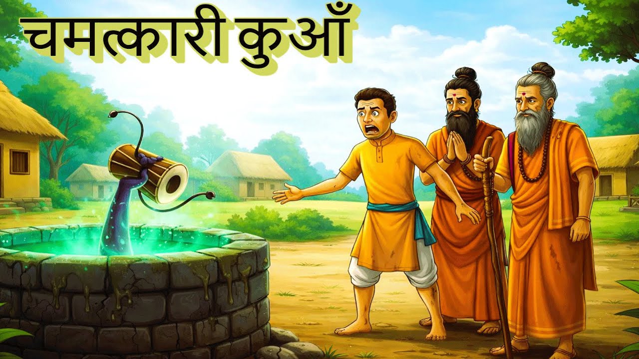 चमत्कारी कुआँ | | Hindi Kahani | Moral Stories | New Cartoon Story | Story in Hindi