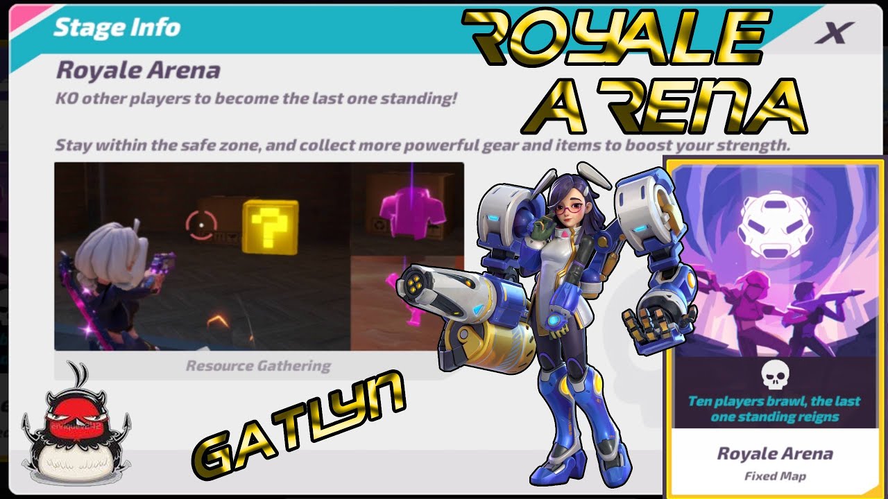 Is Gatlyn The New Worst Hero for Royale Arena?! T3 Arena BR Matches