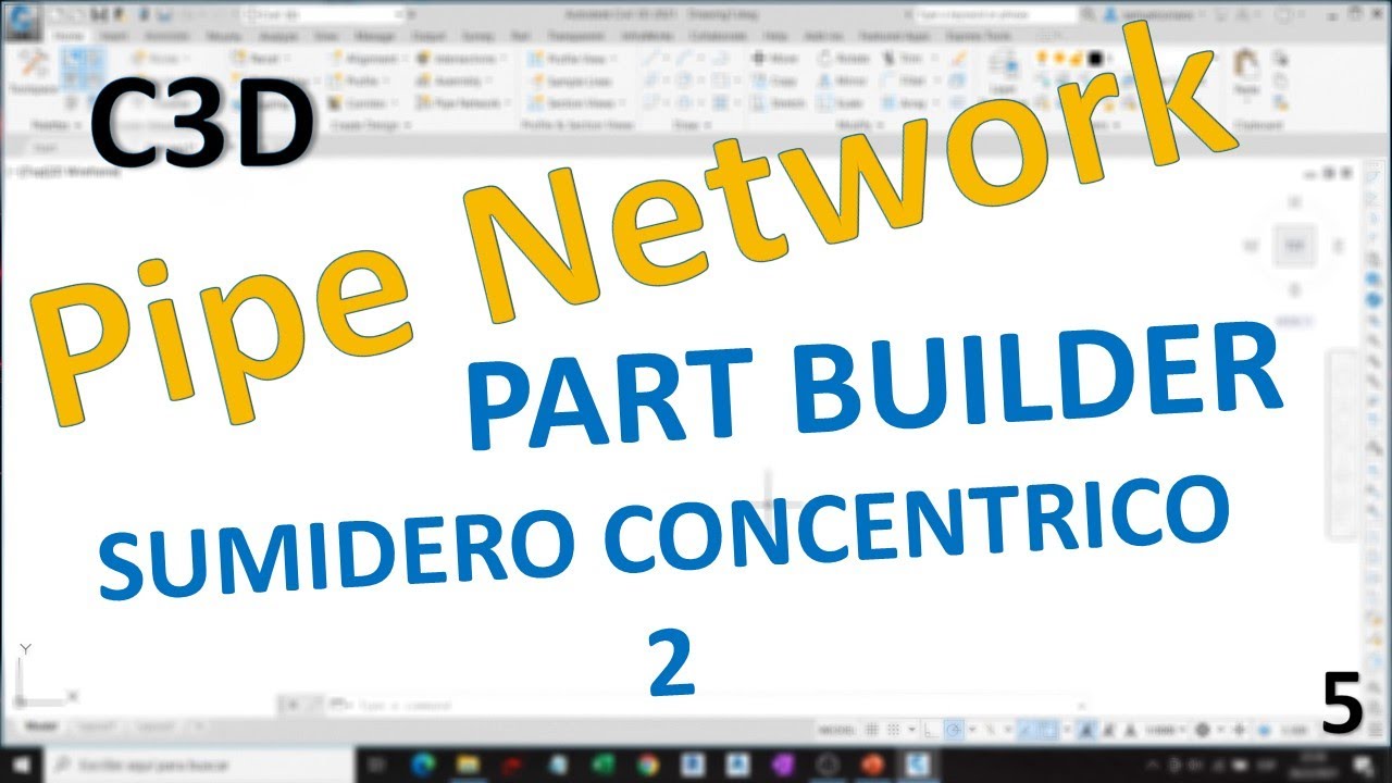 Pipe Network 5: Creación de Estructura de Almacenamiento Cilíndrico en Part Builder