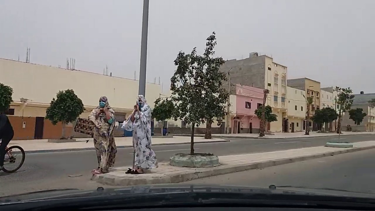 مدينة بوجدور في آخر يوم من أيام الحجر الصحي#covid_19 #travel #sahara