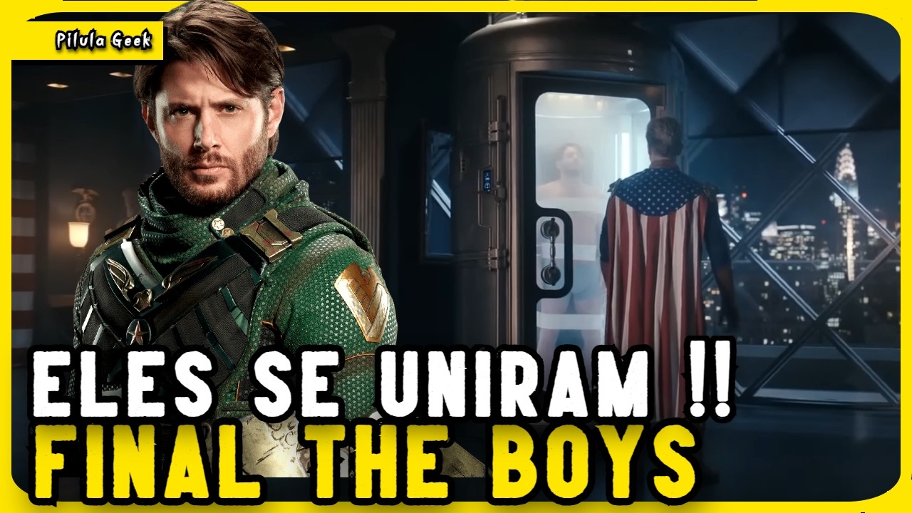 O FINAL DE THE BOYS FOI REVELADO?! CAPITÃO PÁTRIA VS TREM-BALA | ANÁLISE DO TRAILER