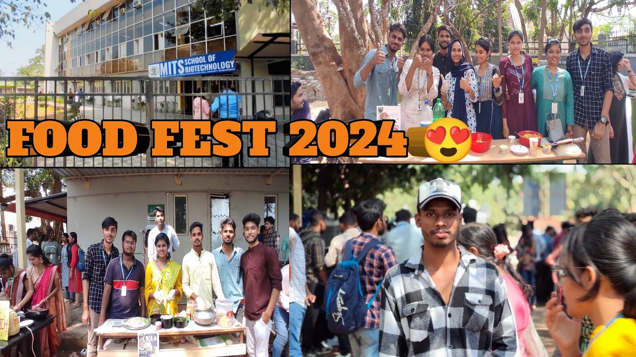 FOOD FEST 2024 😍MITS SCHOOL OF BIOTECHNOLOGY BHUBANESHWAR😍