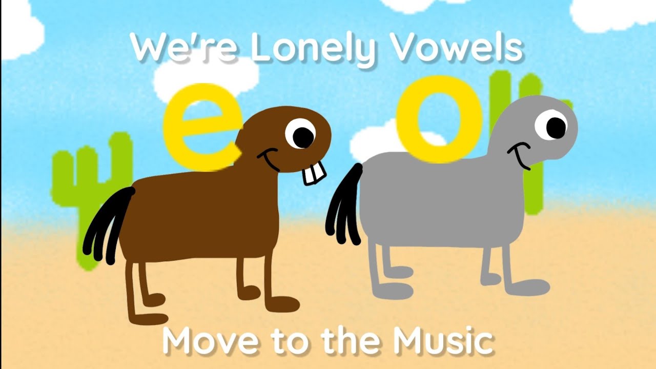We're Lonely Vowels | Move to the Music | MarvelouzTube