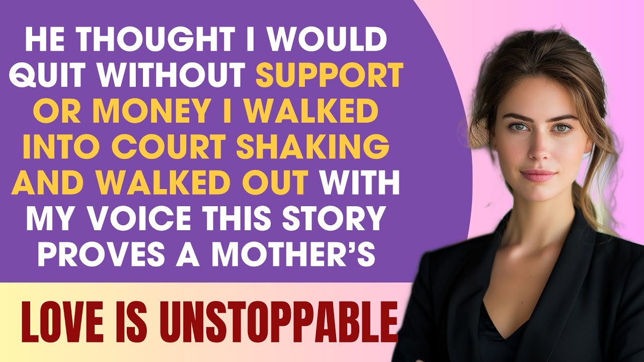 I’m a Single Mom Who Walked Into Court Alone and Walked Out Stronger