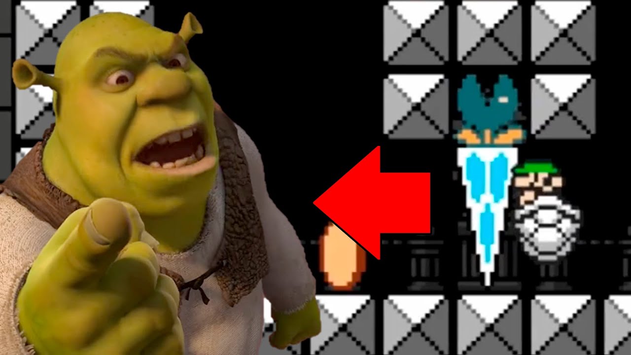 No entres a la Casa de SHREK | Nivel Troll [Super Mario Maker 2]
