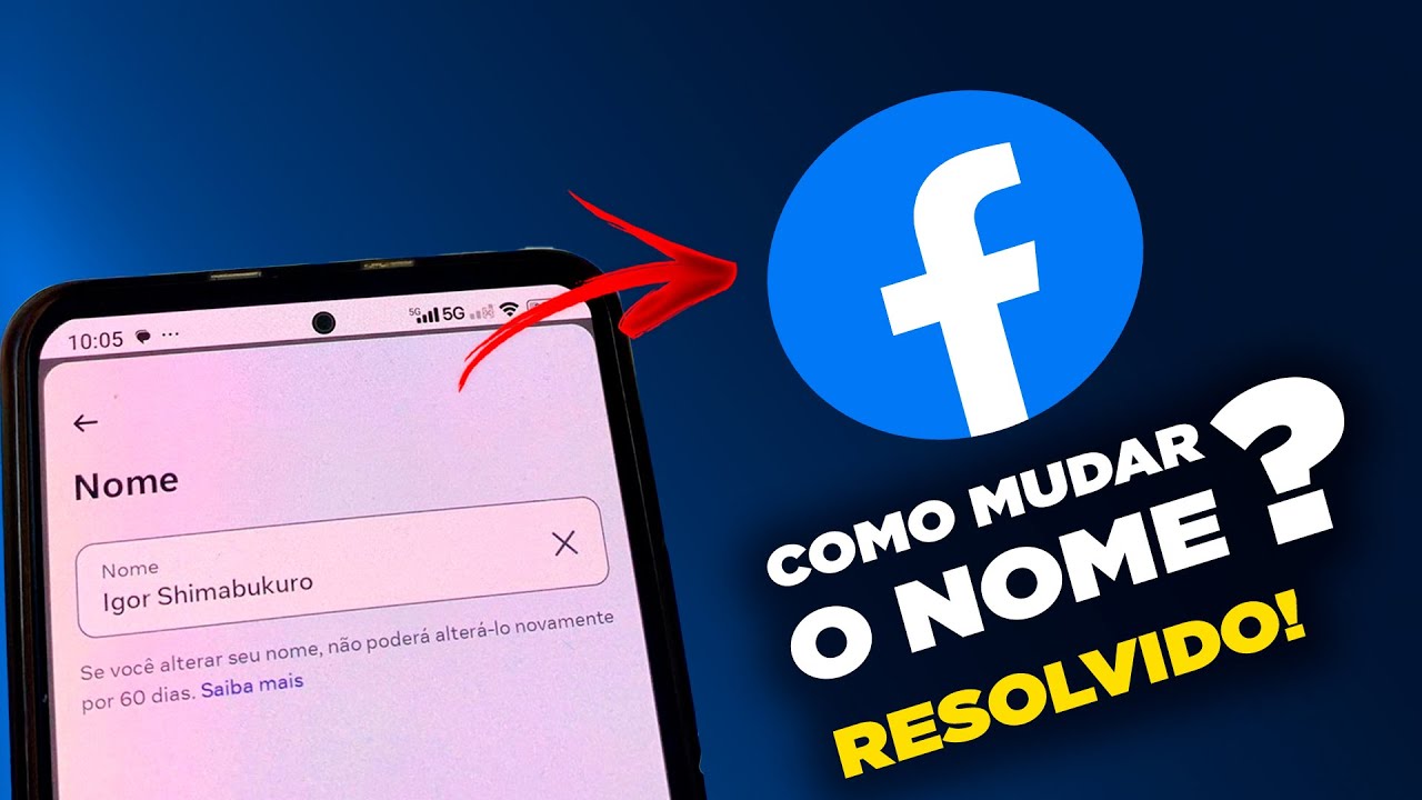 Como MUDAR O NOME do Facebook (ATUALIZADO 2025!)