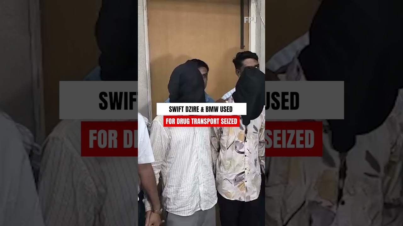 Thane Crime Branch seizes ₹31.84 crore mephedrone, arrests two with BMW & Swift Dzire near Bhiwandi