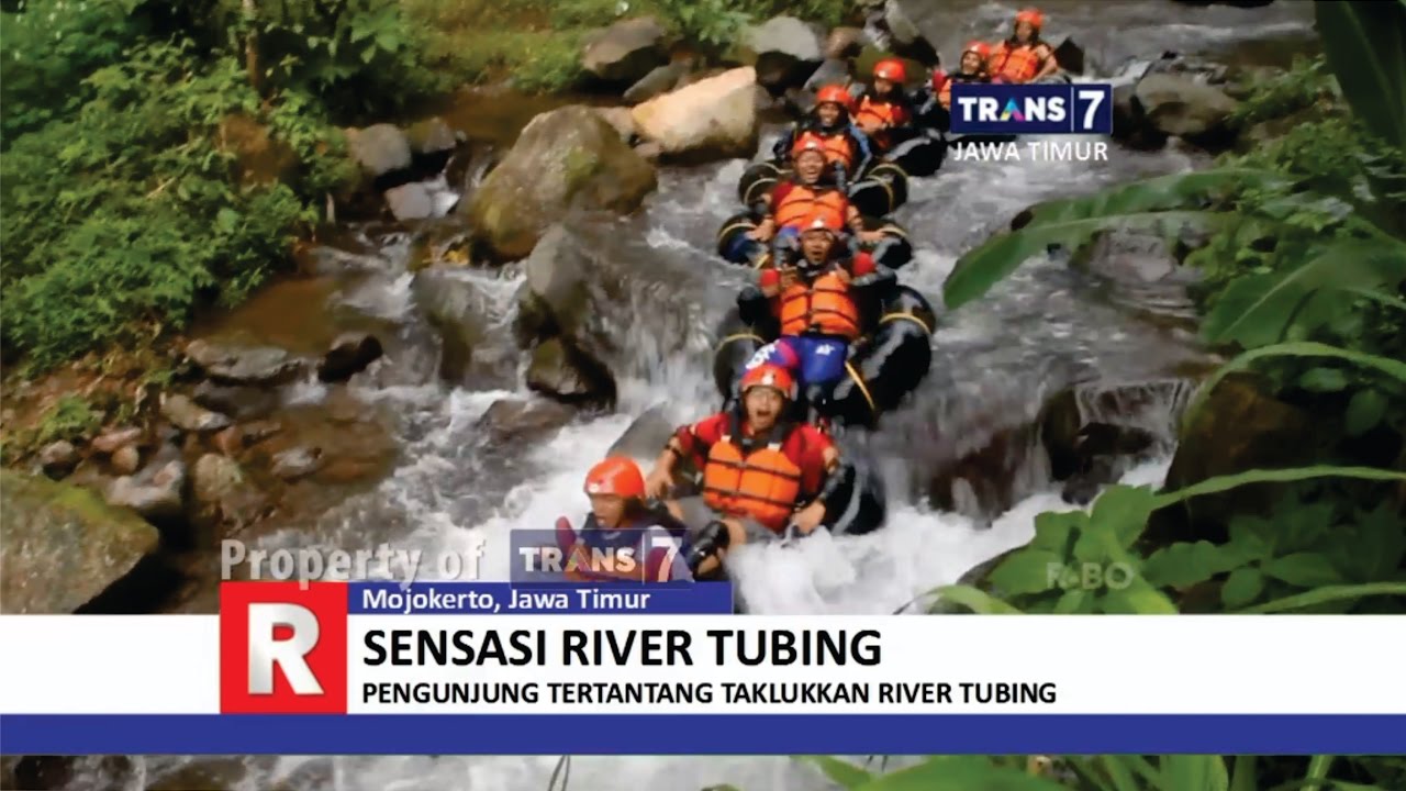 TRANS7 JAWA TIMUR - Sensasi River Tubing Dlundung Mojokerto