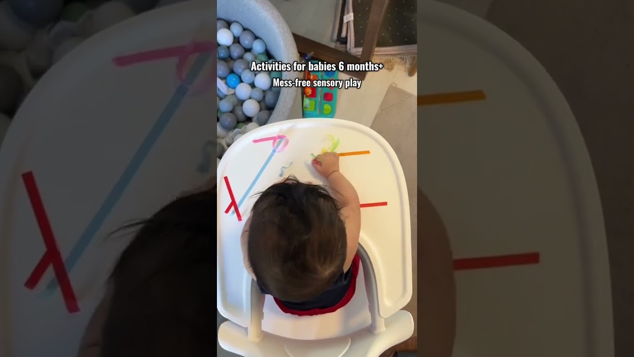 Mess-Free Sensory Play for Babies (6 Months+) 