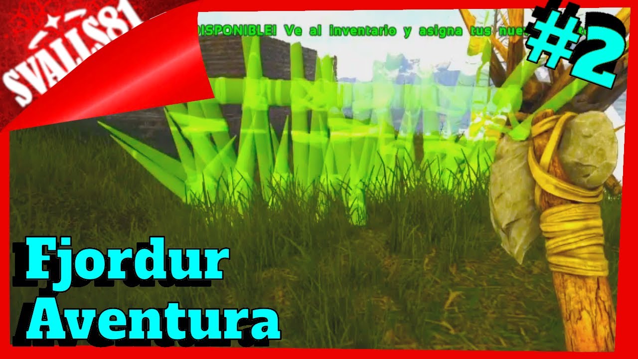 Fjordur Aventura/Ark Survival/Un lugar para dormir, encontramos a Angel!!!/Ps4/Español/SValls81#2