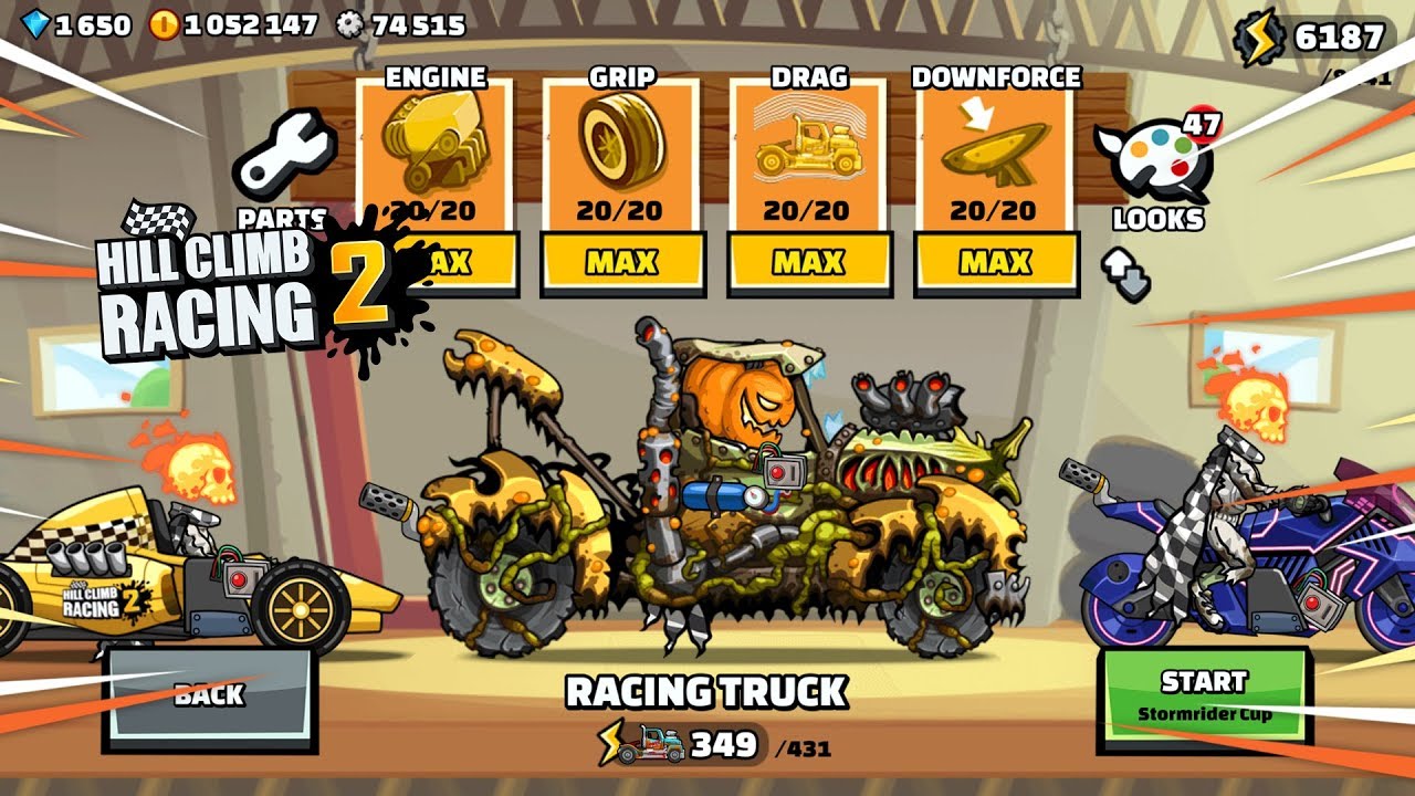Hill Climb Racing 2 - HALLOWEEN UPDATE 1.30.0 NEW LOOKS