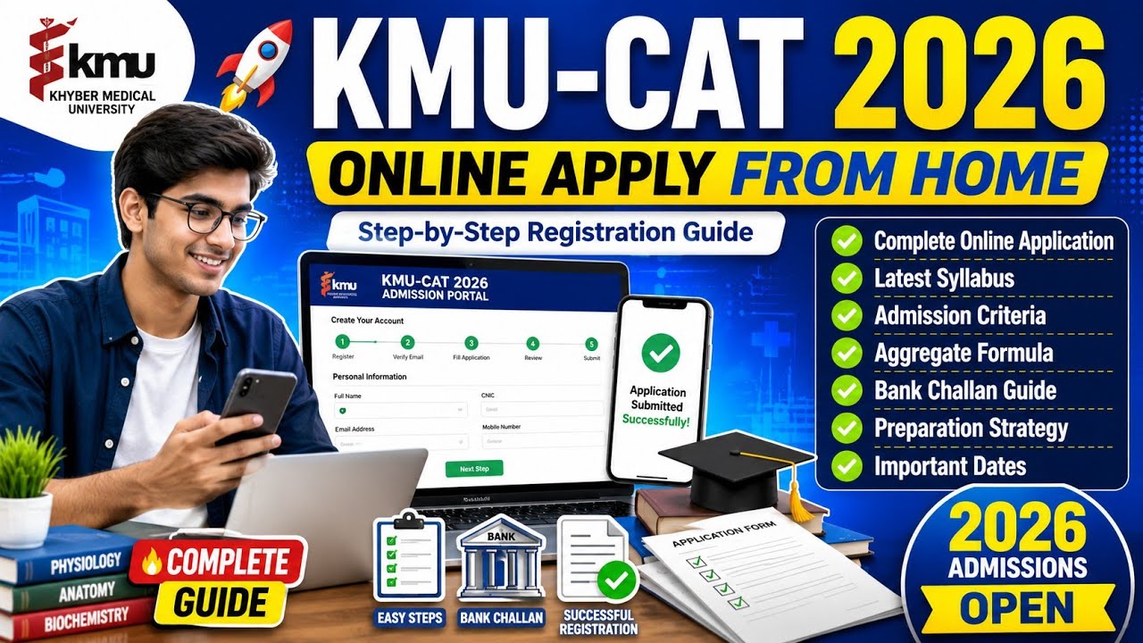 How to Apply for KMU-CAT 2026 | Complete Online Registration Guide | KMUCAT Apply Step-by-Step