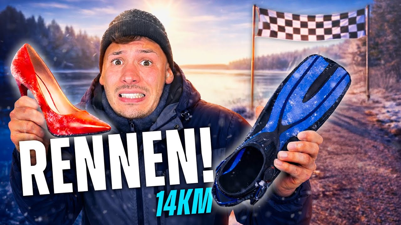 Mit 7 SCHMERZHAFTEN Schuhen UM den SEE! (mit @LeonTV und @timmes198)