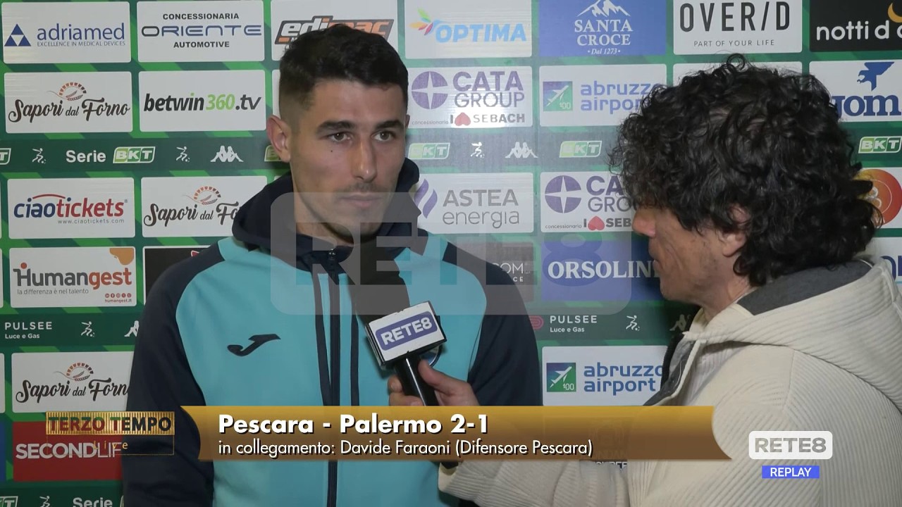 Pescara - Palermo 2-1 91° Faraoni: 