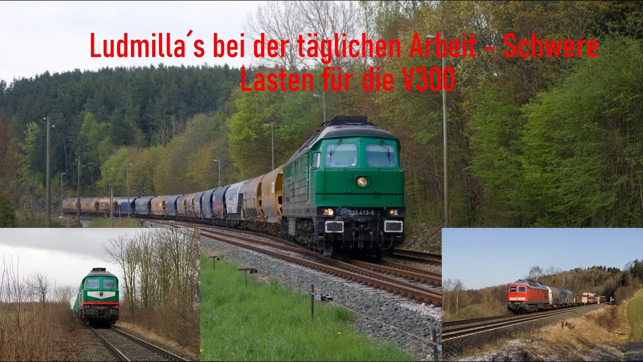 Ludmilla´s bei der täglichen Arbeit - Schwere Lasten für die V300