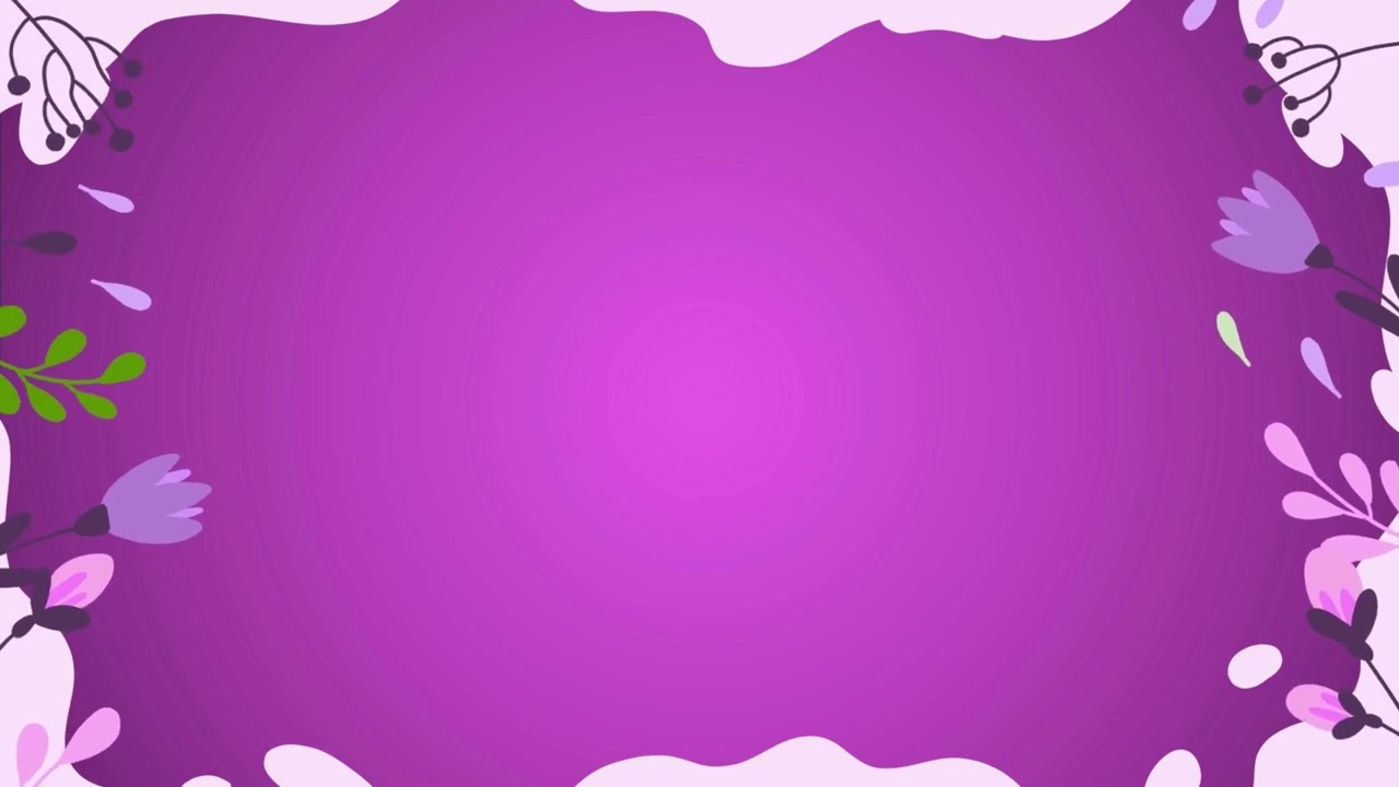 4K Wedding Floral Invitation Background Video | Stocklate #backgroundvideo