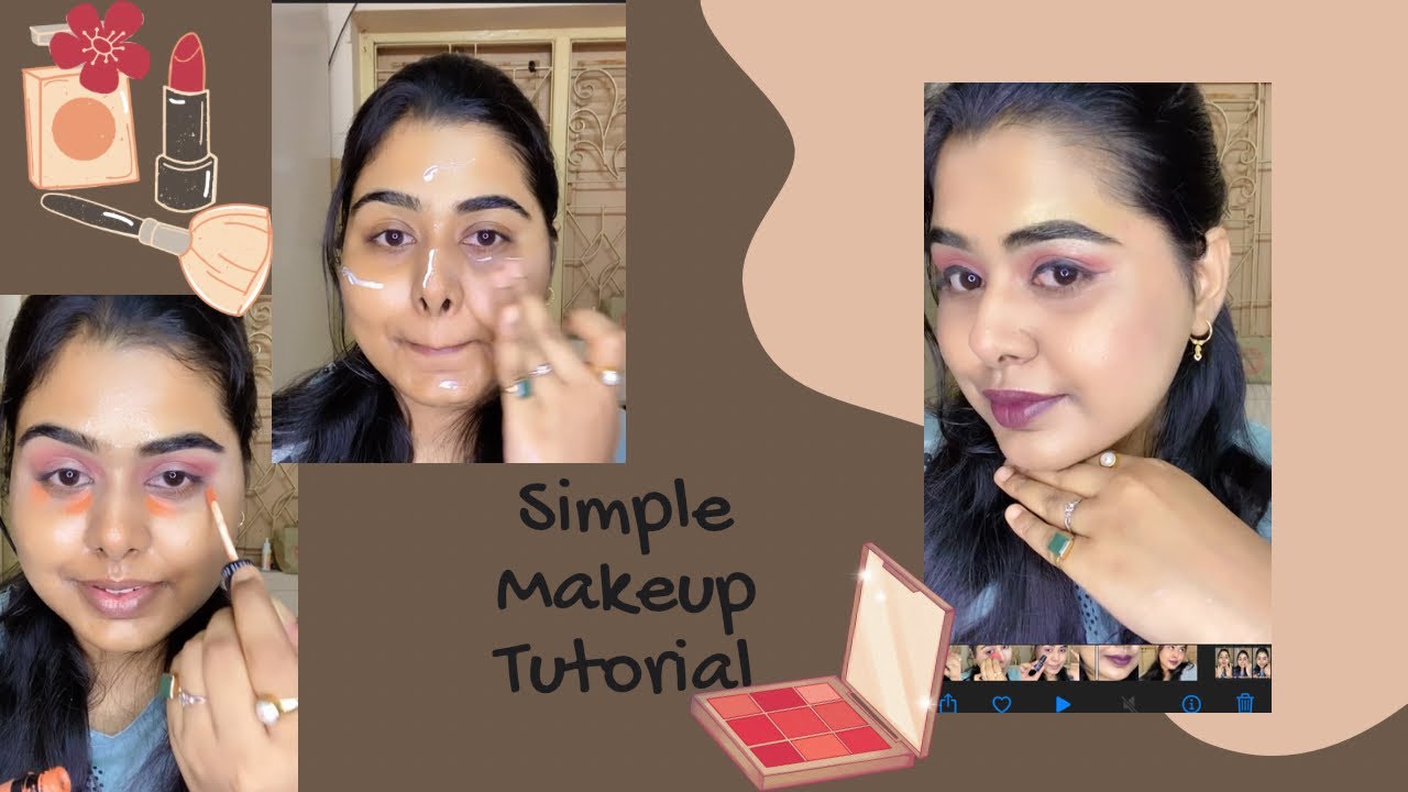 Shared a easy makeuptutorial 🦄 #makeupartist  #makeupvlogger #makeupvideoes