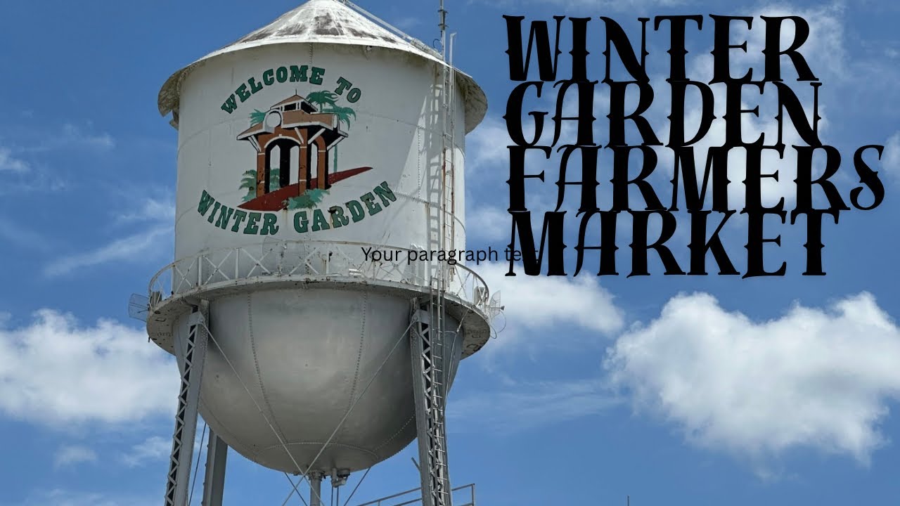 🔴LIVE: Winter Garden Farmers Market | 8/23/2025