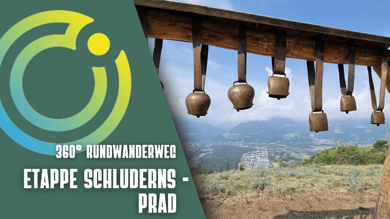 360&deg; Obervinschgau Rundwanderweg | Etappe Schluderns - Prad