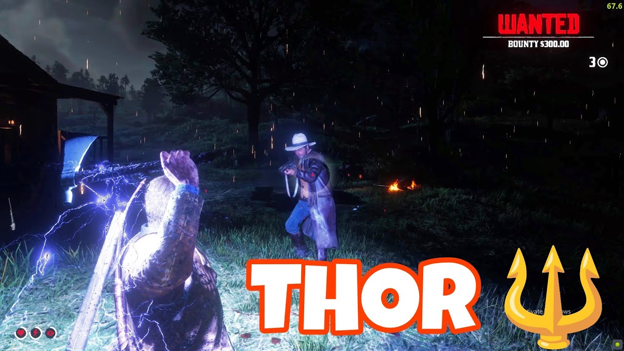 Red Dead Redemption Unlimited Fight - Thor Mod