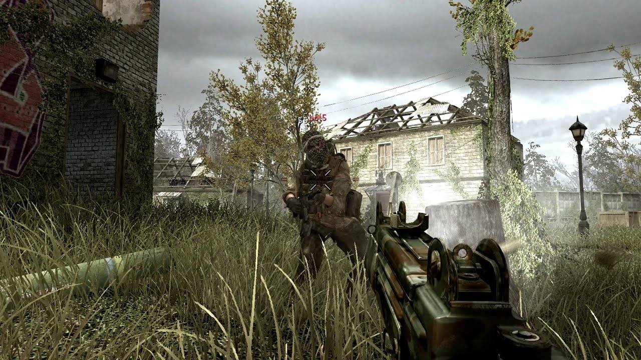 COD4MW || Ceylon Warfare Server Gameplay || UZI gameplay (4K)