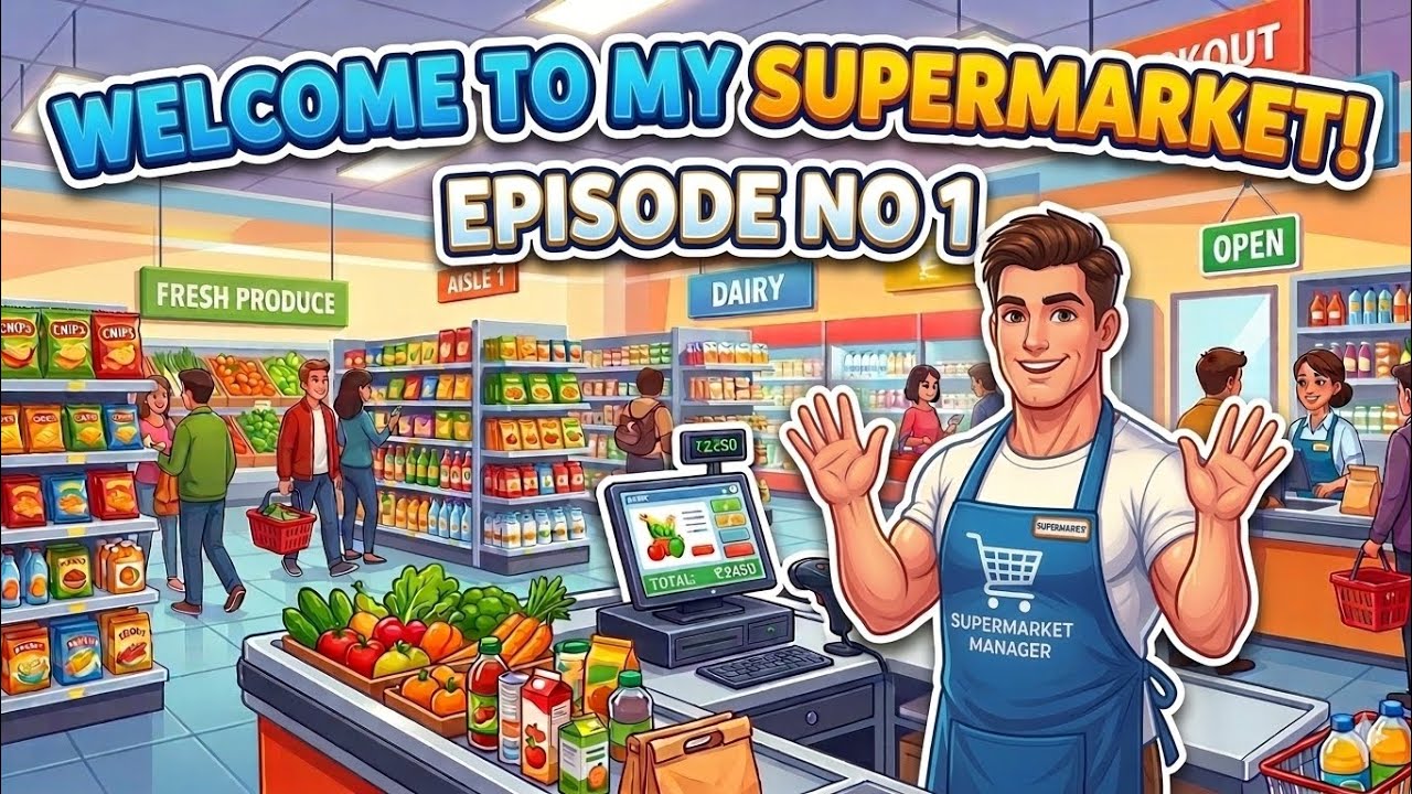 My super market simulator gameplay #currentgamersfied #shortvideoyoutube #gaming 